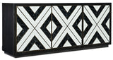 Hooker Furniture Sanctuary Noir Et Blanc Entertainment Console 5875-55480-00