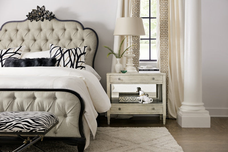 Hooker Furniture Sanctuary Gemme Two Drawer Nightstand 5875-90015-95