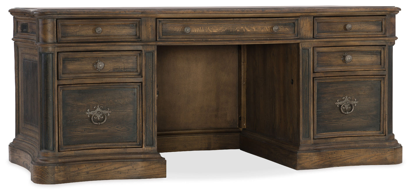 Hooker Furniture St. Hedwig Executive Desk 5960-10563-MULTI