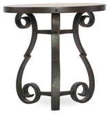 Hooker Furniture Luckenbach Metal and Stone End Table 5960-80113-MTL