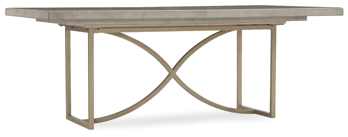 Hooker Furniture Elixir 80in Rectangular Dining Table w/1-20in Leaf 5990-75200-LTWD