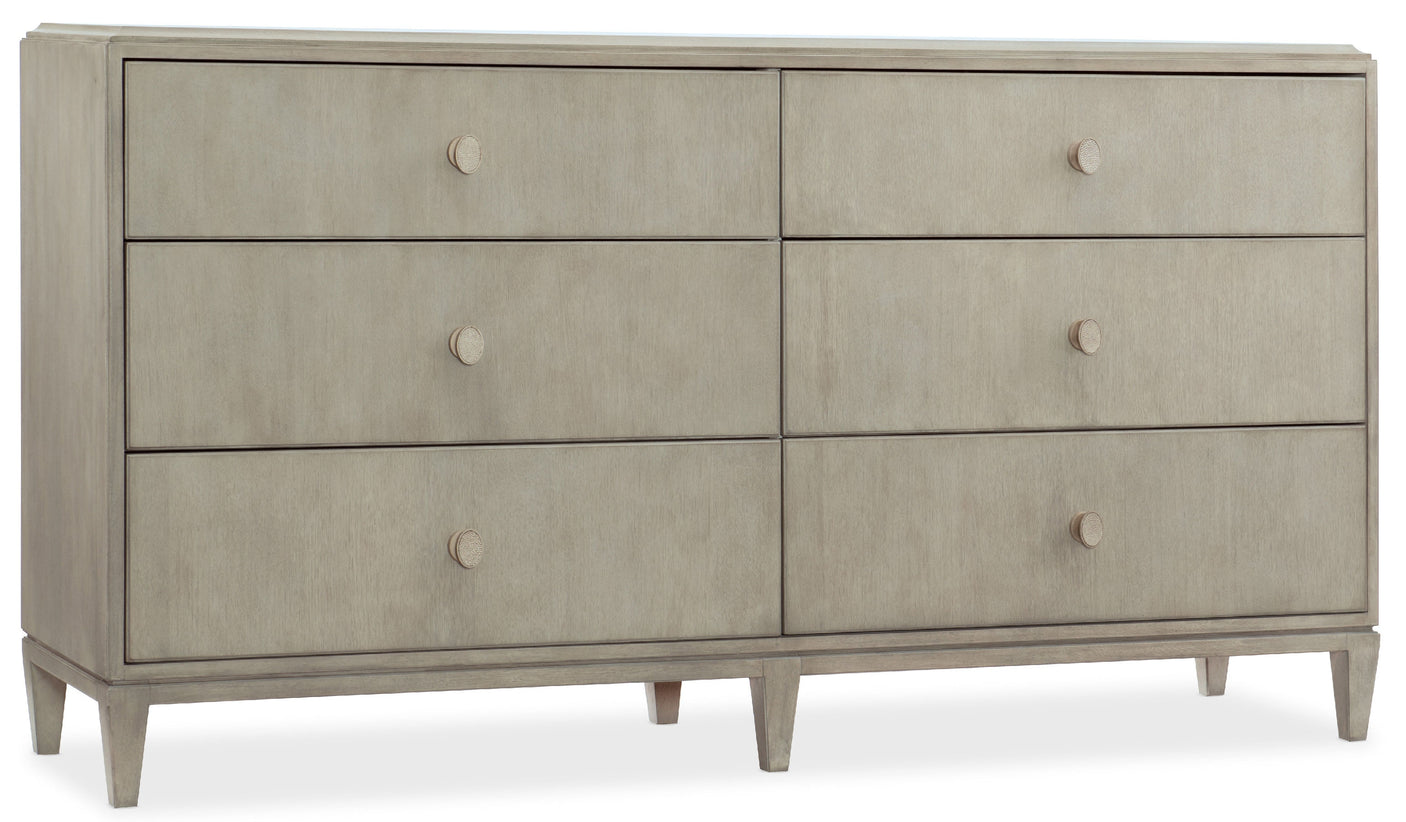 Hooker Furniture Elixir Six-Drawer Dresser 5990-90002-LTWD