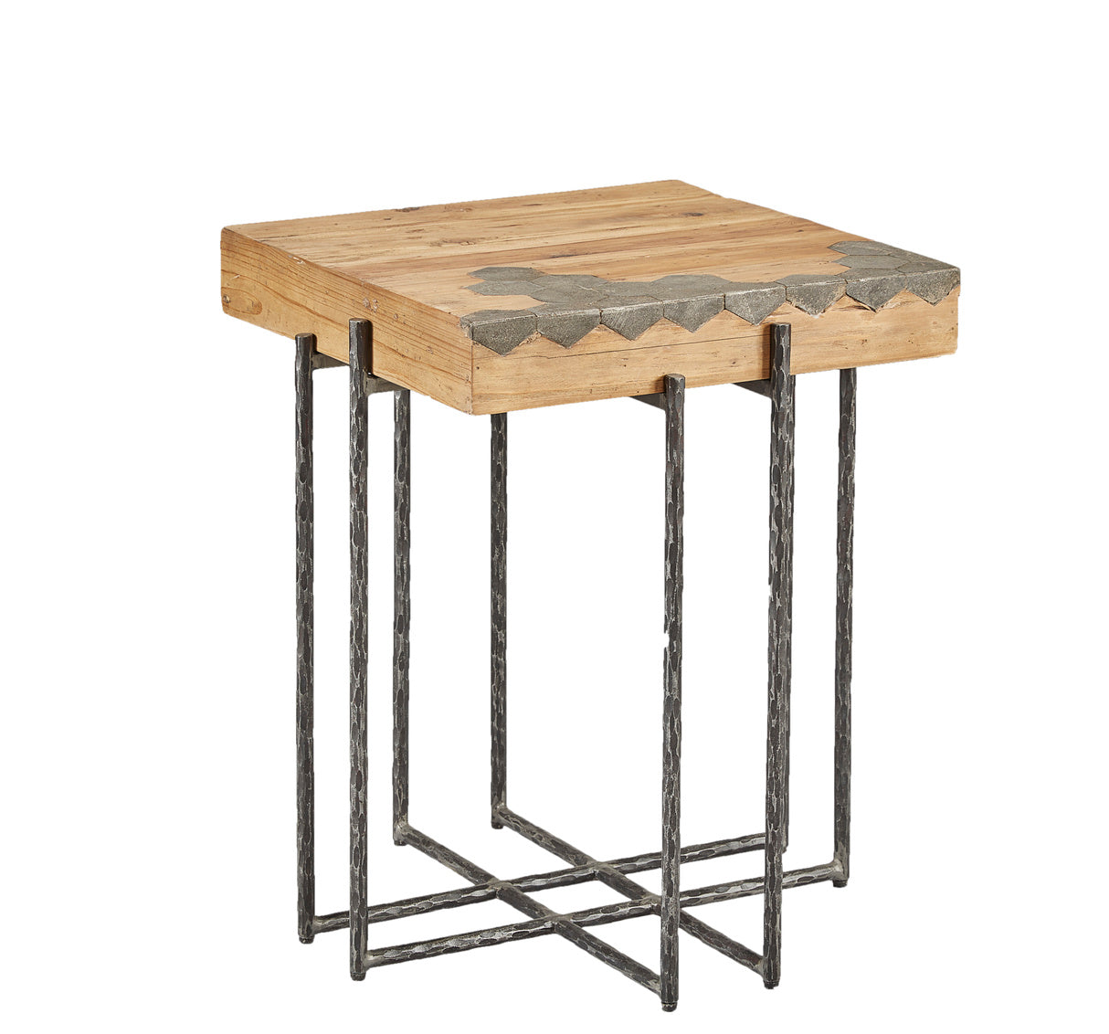 Honeycomb End Table - Kings Fine Art & Decor