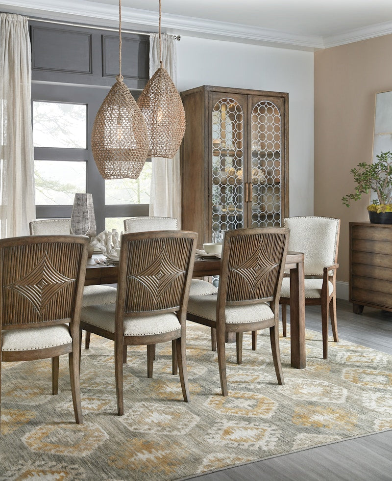 Hooker Furniture Sundance Carved Back Side Chair-2 per ctn/price ea 6015-75411-89