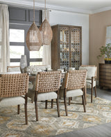 Hooker Furniture Sundance Woven Back Side Chair-2 per ctn/price ea 6015-75311-89