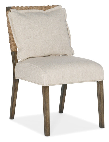 Hooker Furniture Sundance Woven Back Side Chair-2 per ctn/price ea 6015-75311-89