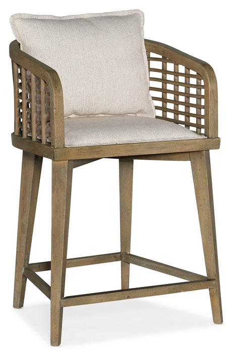 Hooker Furniture Sundance Barrel Back Counter Stool 6015-75350-89