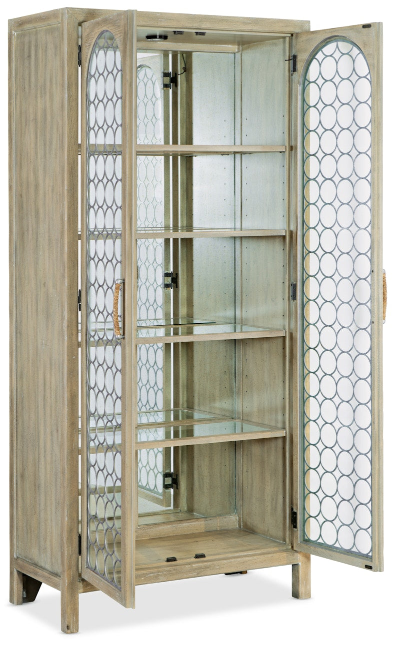 Hooker Furniture Surfrider Display Cabinet 6015-75906-80