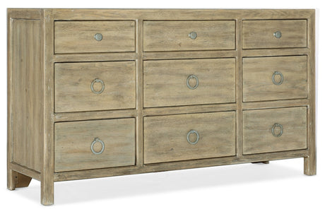 Hooker Furniture Surfrider Nine-Drawer Dresser 6015-90202-80