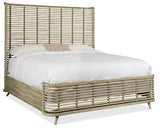 Hooker Furniture Surfrider Queen Rattan Bed 6015-90250-80