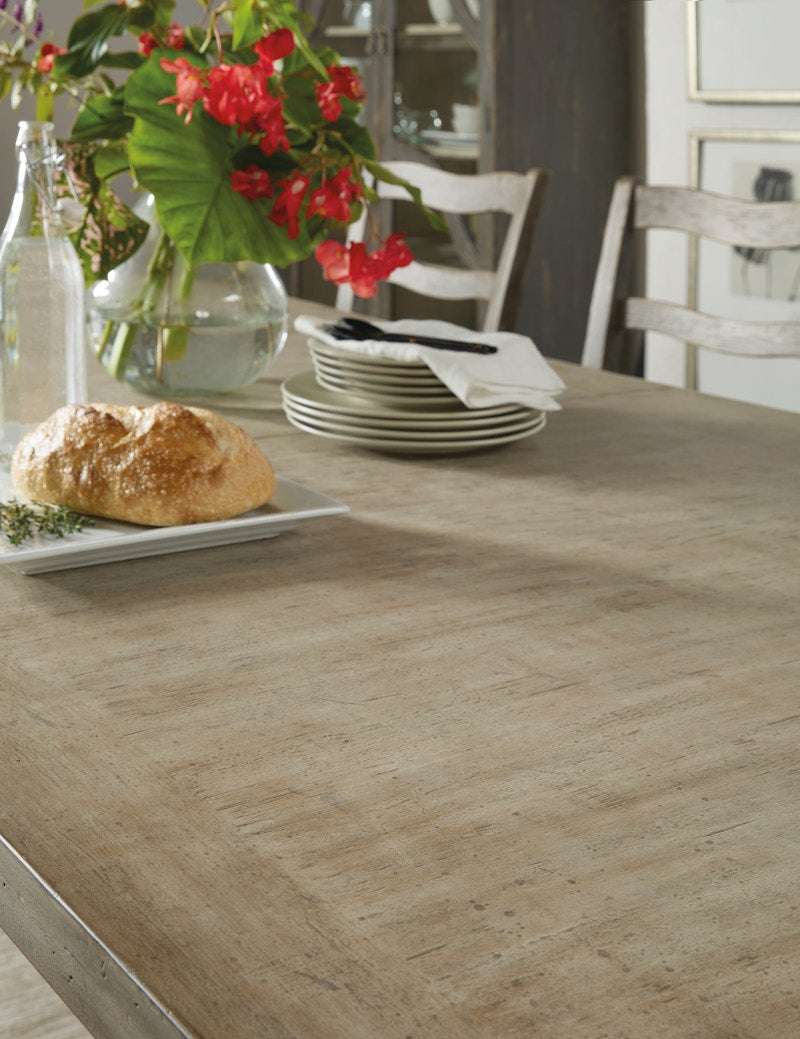 Hooker Furniture Alfresco Vittorio 80in Rectangle Dining Table w/ 2-22in Leaves 6025-75200-80