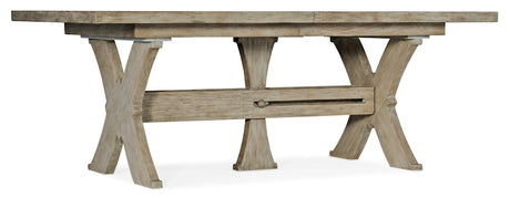 Hooker Furniture Alfresco Vittorio 80in Rectangle Dining Table w/ 2-22in Leaves 6025-75200-80