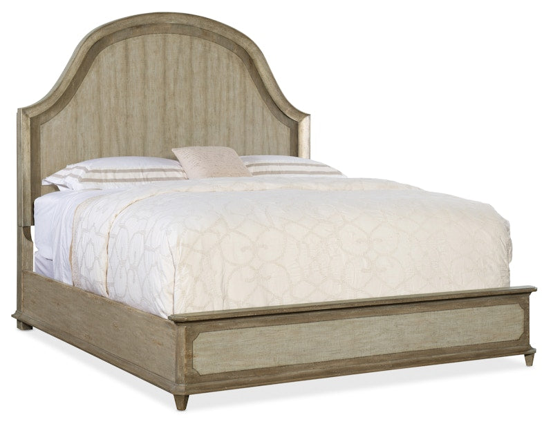 Hooker Furniture Alfresco Lauro King Panel Bed with Metal 6025-90266-83