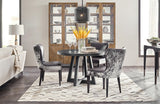 Hooker Furniture Chapman Shou Sugi Ban Petite Round Dining Table 6033-75201-99
