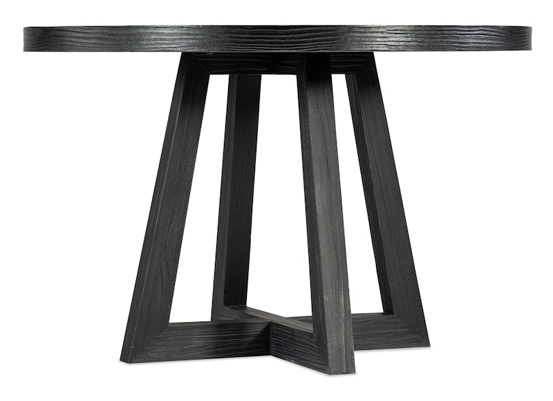 Hooker Furniture Chapman Shou Sugi Ban Petite Round Dining Table 6033-75201-99