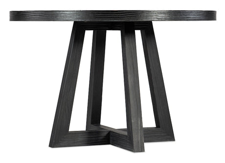 Hooker Furniture Chapman Shou Sugi Ban Petite Round Dining Table 6033-75201-99
