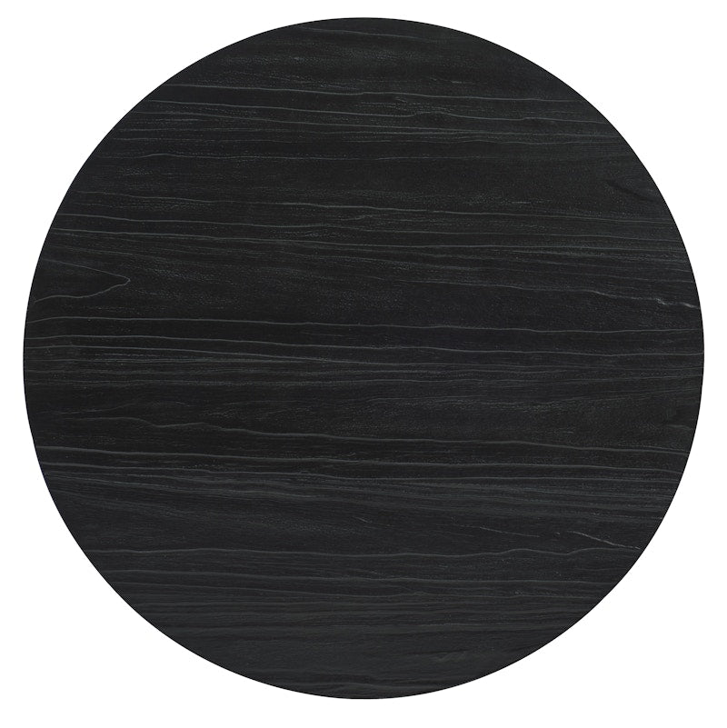 Hooker Furniture Chapman Shou Sugi Ban Petite Round Dining Table 6033-75201-99