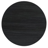 Hooker Furniture Chapman Shou Sugi Ban Petite Round Dining Table 6033-75201-99