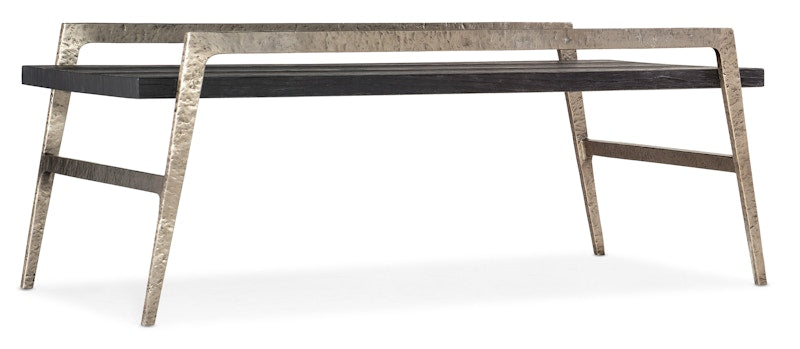 Hooker Furniture Chapman Shou Sugi Ban Rectangle Cocktail Table 6033-80210-99