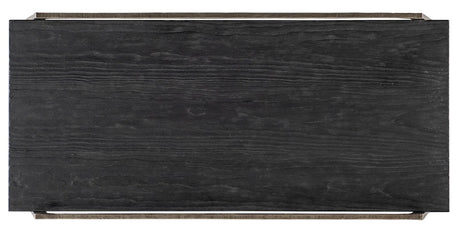 Hooker Furniture Chapman Shou Sugi Ban Rectangle Cocktail Table 6033-80210-99
