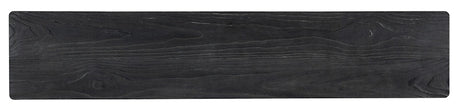 Hooker Furniture Chapman Shou Sugi Ban Console Table 6033-85002-99