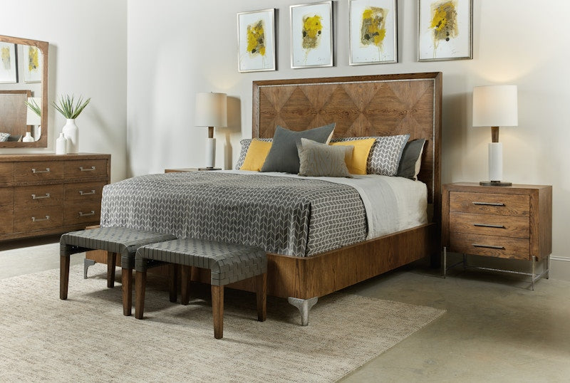 Hooker Furniture Chapman California King Panel Bed 6033-90260-85