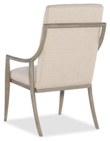 Hooker Furniture Affinity Host Chair - 2 per carton/price ea 6050-75500-GRY