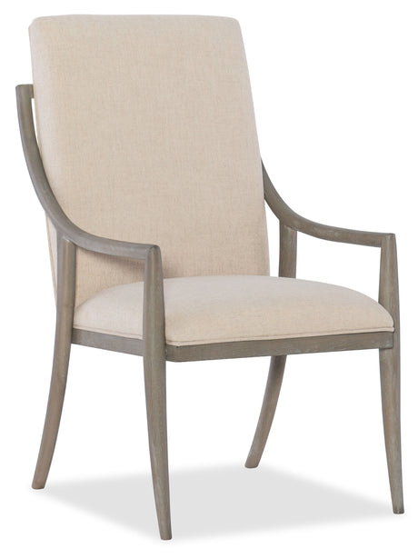 Hooker Furniture Affinity Host Chair - 2 per carton/price ea 6050-75500-GRY