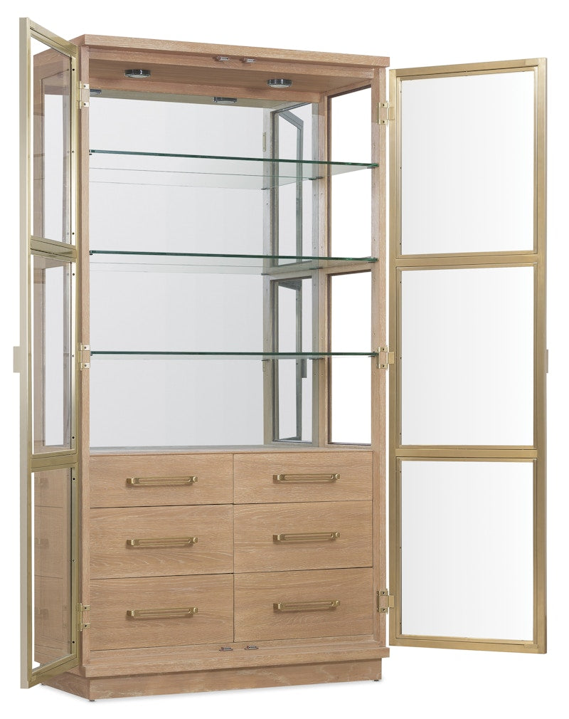 Hooker Furniture Banyon Bay Display Cabinet 6081-75906-82