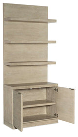Hooker Furniture Cascade Bookcase Base and Hutch 6120-10443-80