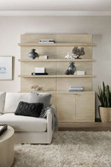 Hooker Furniture Cascade Bookcase Base and Hutch 6120-10443-80