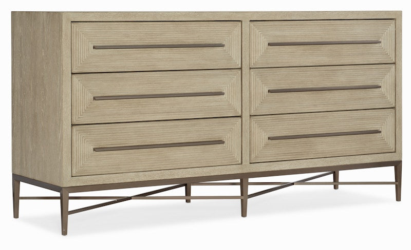 Hooker Furniture Cascade Six-Drawer Dresser 6120-90202-80