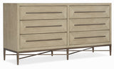 Hooker Furniture Cascade Six-Drawer Dresser 6120-90202-80