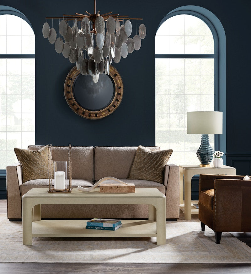 Hooker Furniture Archives Raffia End Table 6123-80113-05