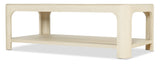 Hooker Furniture Archives Raffia Rectangle Cocktail Table 6123-80110-05