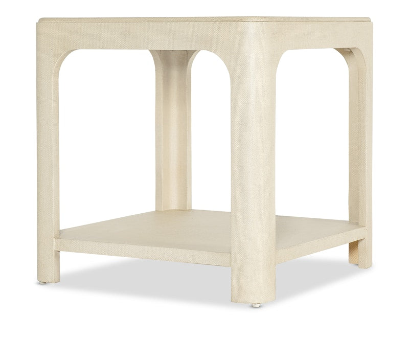 Hooker Furniture Archives Raffia End Table 6123-80113-05