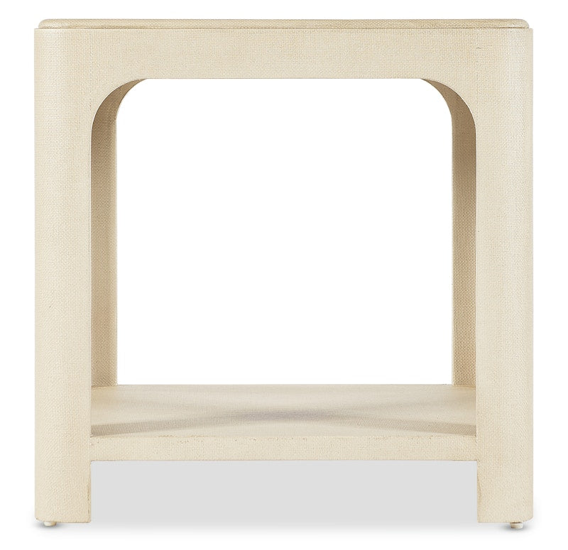Hooker Furniture Archives Raffia End Table 6123-80113-05