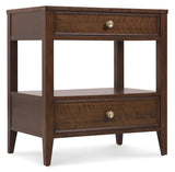 Hooker Furniture Archives Two-Drawer Nightstand 6123-90115-89
