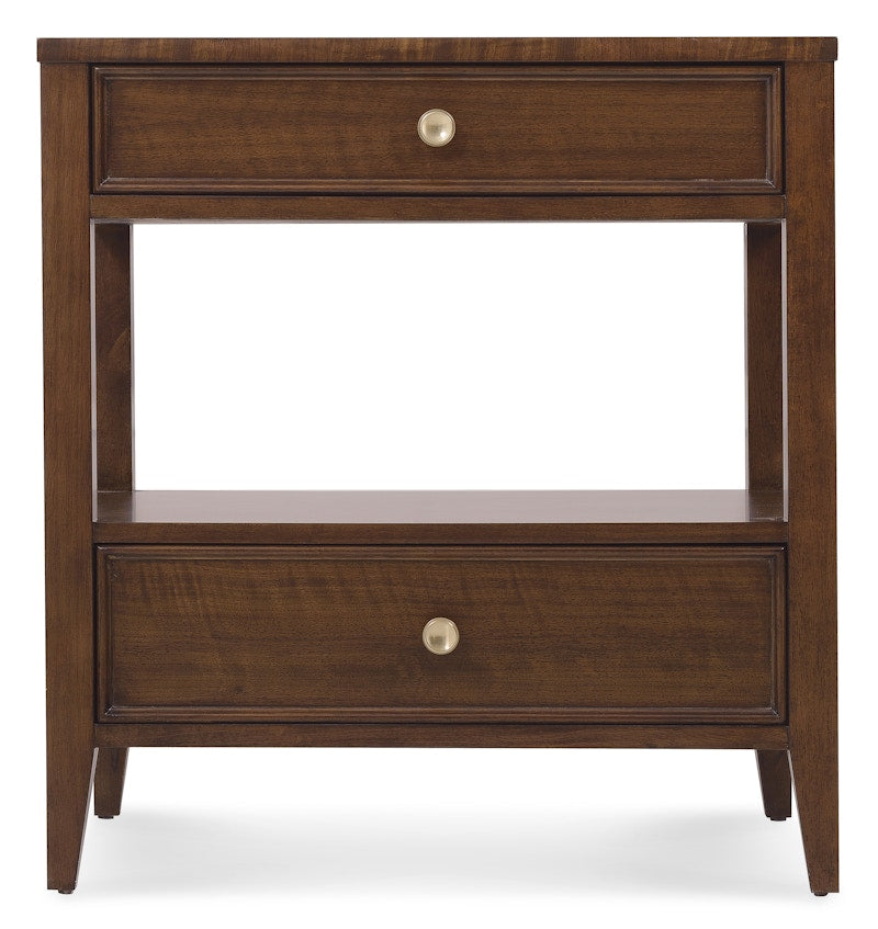 Hooker Furniture Archives Two-Drawer Nightstand 6123-90115-89