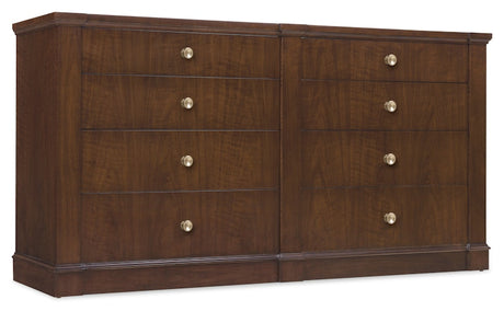 Hooker Furniture Archives Eight-Drawer Dresser 6123-90202-89