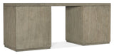 Hooker Furniture Linville Falls Desk - 72in Top-2 Small Files 6150-10904-85