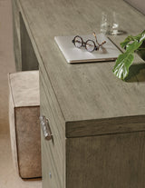 Hooker Furniture Linville Falls Desk - 72in Top-2 Small Files 6150-10904-85