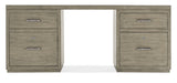 Hooker Furniture Linville Falls Desk - 72in Top-2 Small Files 6150-10904-85