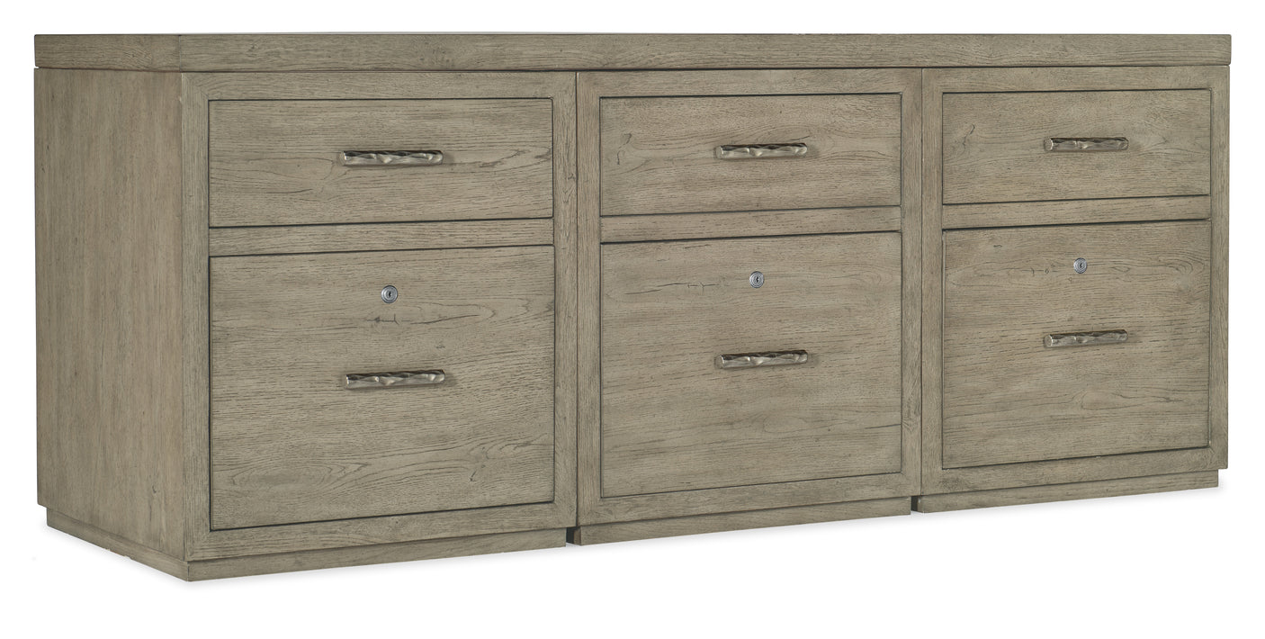 Hooker Furniture Linville Falls Credenza - 72in Top-3 Small Files 6150-10905-85