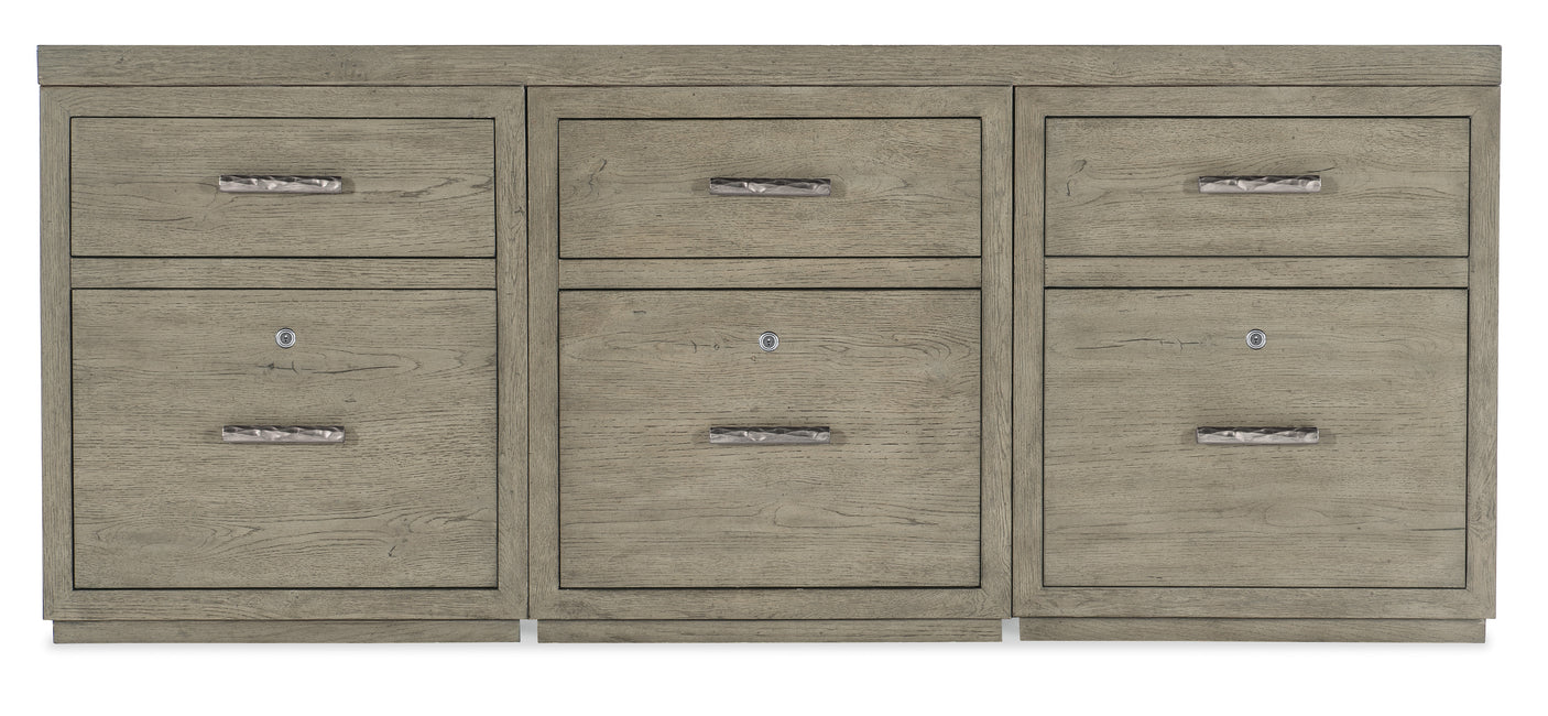 Hooker Furniture Linville Falls Credenza - 72in Top-3 Small Files 6150-10905-85