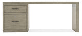 Hooker Furniture Linville Falls Desk - 72in Top-Small File and Leg 6150-10906-85