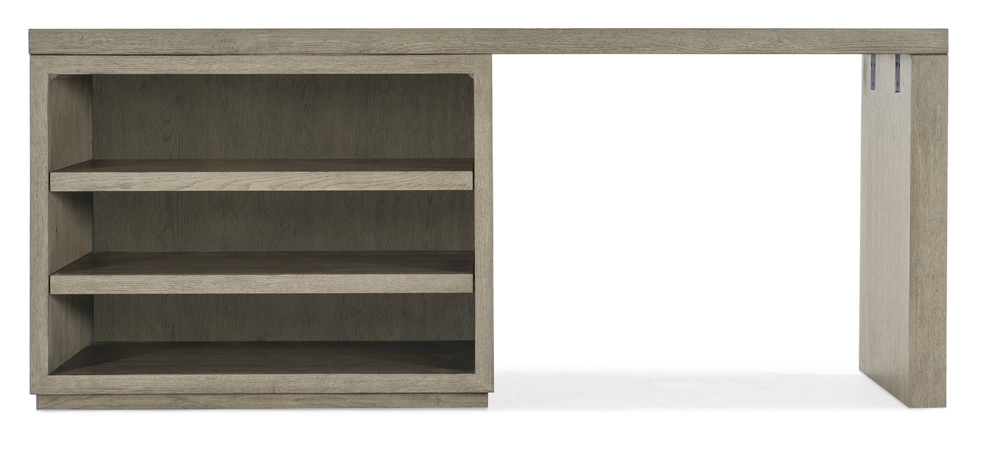 Hooker Furniture Linville Falls Desk - 72in Top-Open and Leg 6150-10907-85