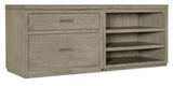 Hooker Furniture Linville Falls Credenza - 72in Top-Lateral File and Open 6150-10909-85