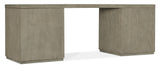 Hooker Furniture Linville Falls Desk - 84in Top-2 Small Files 6150-10913-85