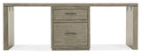 Hooker Furniture Linville Falls Desk - 84in Top-Small File and 2 Legs 6150-10914-85